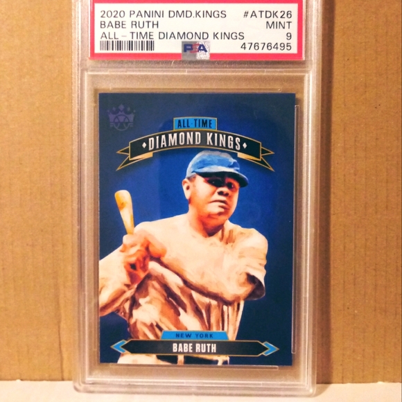MLB Other - ⚾🏆Babe Ruth Panini "All-Time Diamond Kings" Card🏆⚾